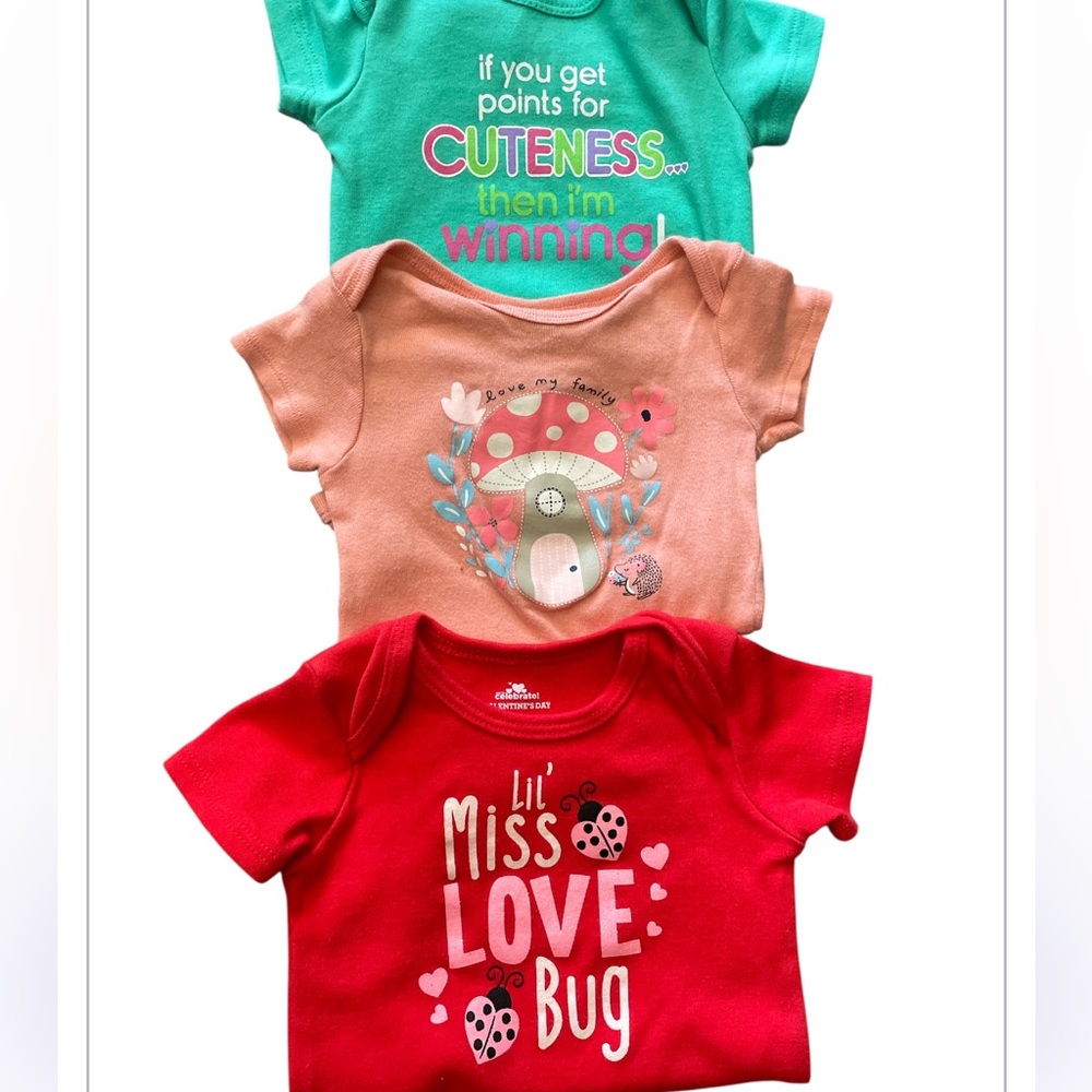 Baby girl infant clothing lot 3-6 months warm weather bundle - Picture 5 of 10